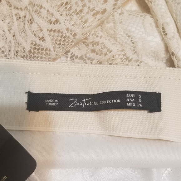 NWT Zara Trafaluc Collection Lace Shorts - Picture 3 of 6